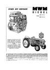 �tude des moteurs MWM types AKD112Z et AKD112D